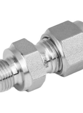 SS-CM-ML10-RS8飞托克阳螺纹接头,10mm管外径×1/2 ISO平行阳螺纹