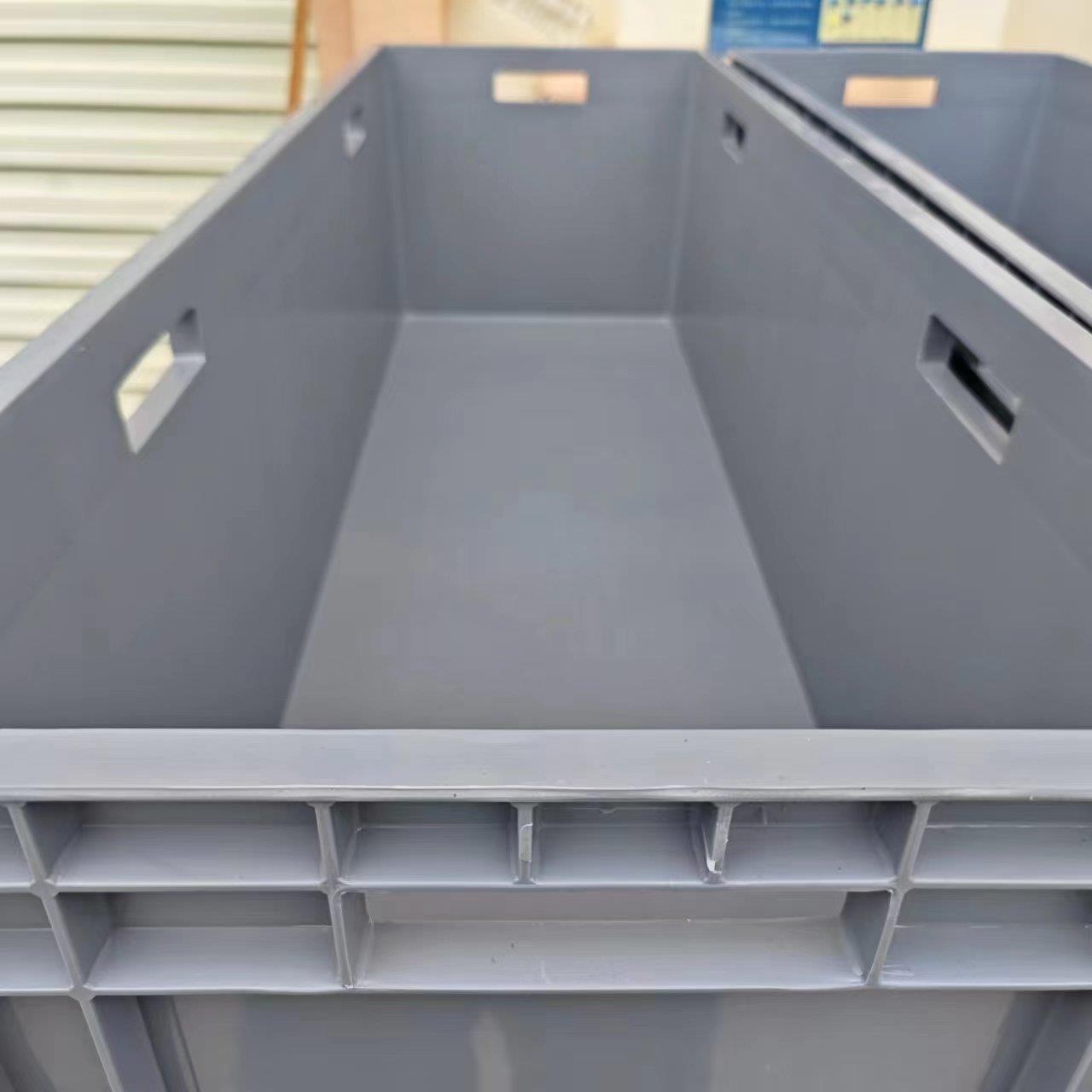 厂家直销1200*400*340EU箱汽配工具箱长方形长款加厚塑料周转胶箱