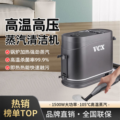 2024新款高温蒸汽清洁机家用手持厨房油烟机地毯多功能清洗一体机