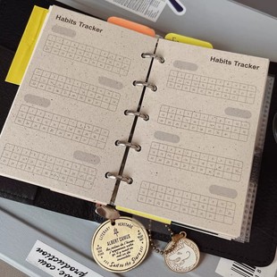 【M5/A7】习惯追踪月打卡M5/A7手帐月计划时间轴打卡内页活页替芯