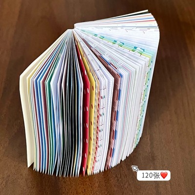 小红书同款备忘录手账素材本