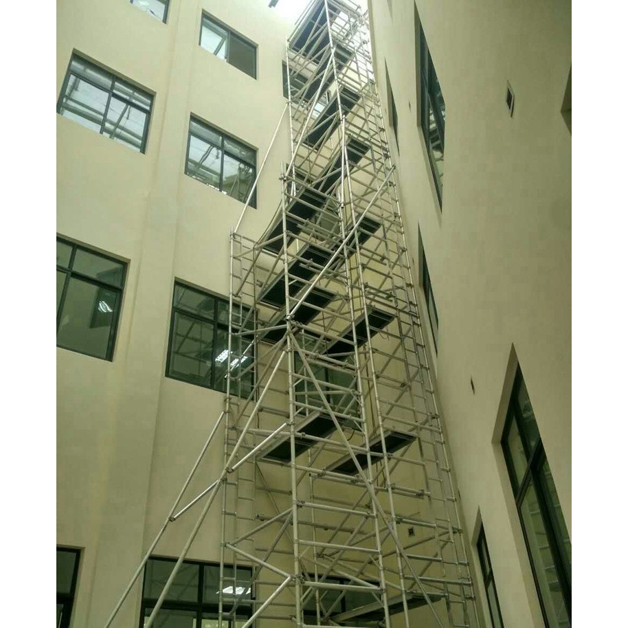 scaffold scaffolding铝合金脚手架安装Alibaba Amazon eBay脚手