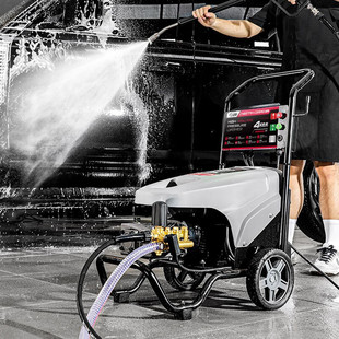 绿霸猎豹C29CG高压清洗机洗车刷车泵绿田工业级洗车机2500W 380V