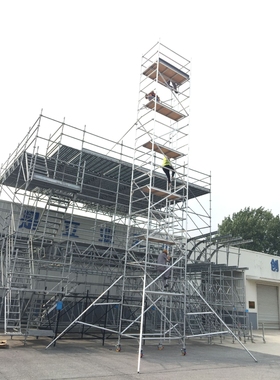 scaffold scaffolding铝合金脚手架扣件质优价廉出口阿里脚手架及