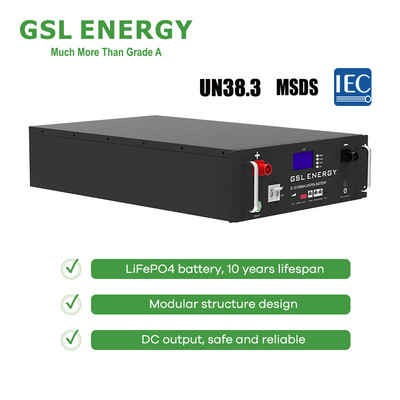 Lithium Ion Lifepo4 Battery Rack-mounted lithium battery