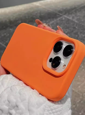 【美国进口】适用iQOO12/13手机壳iqoo Neo9SPRO+/Z9turbo保护套液态硅胶11s男女z8z7防摔neo6/5se全包防摔橙