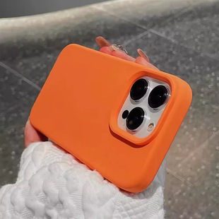 美国进口 Z9turbo保护套液态硅胶11s男女z8z7防摔neo6 适用iQOO12 Neo9SPRO 5se全包防摔橙 13手机壳iqoo