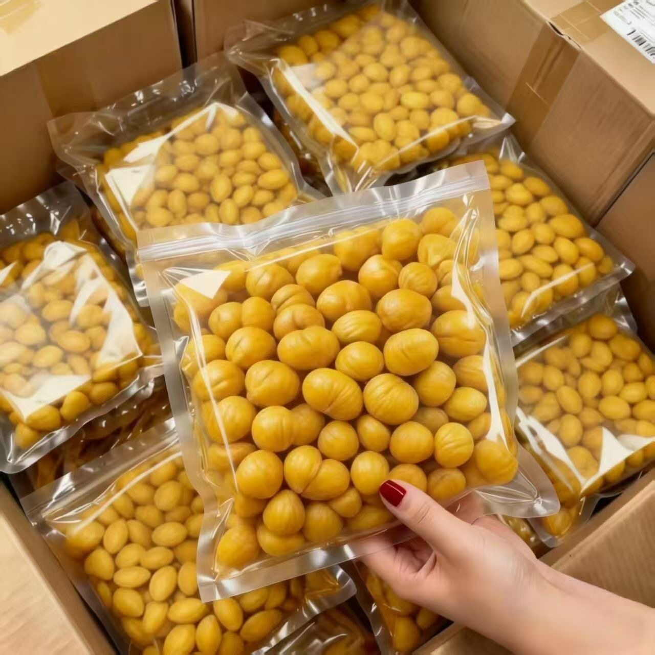 栗子板栗仁即食小包装油栗仁坚果开袋即食干果解馋健康休闲零食
