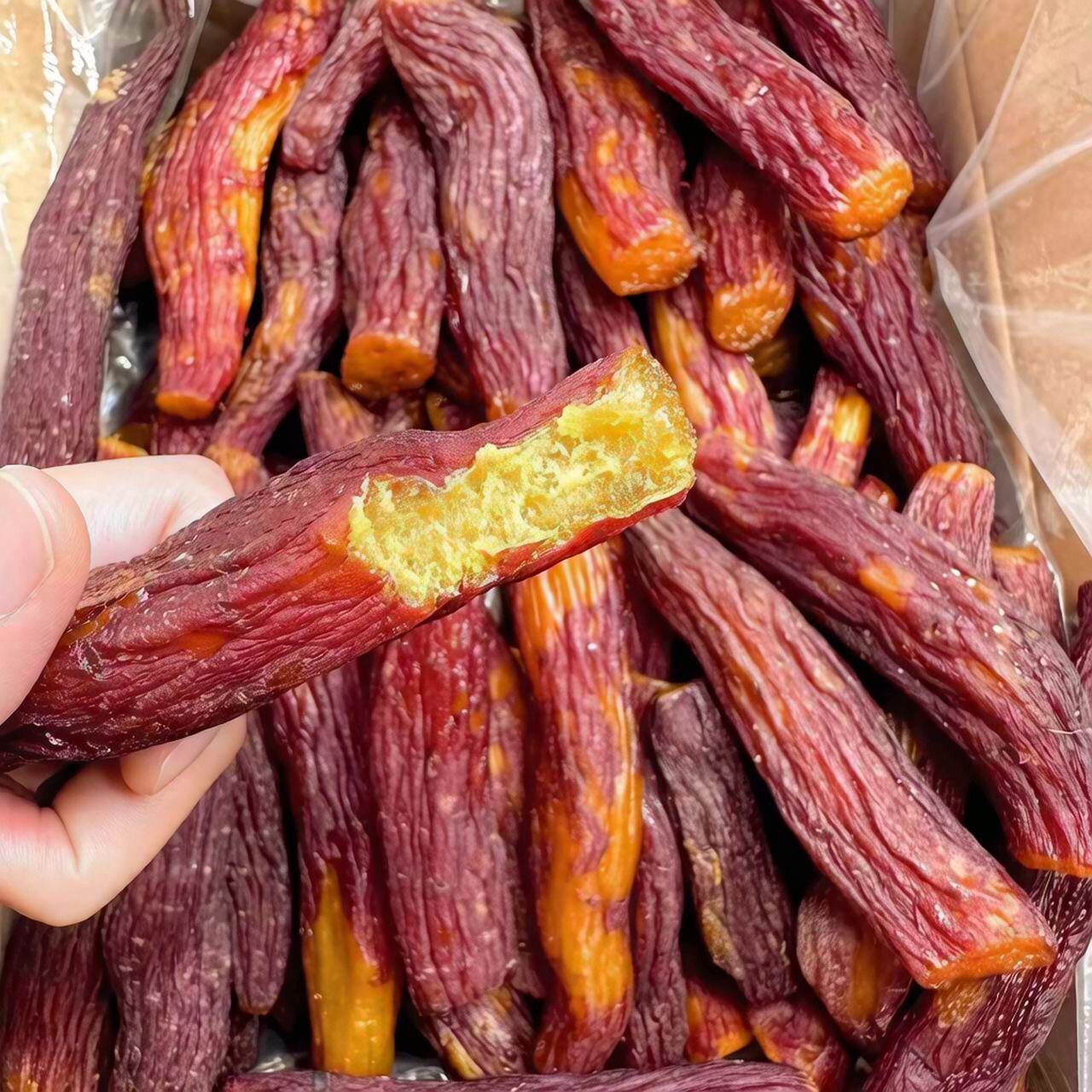 【高膳食纤维】带皮红瑶蜜薯干香薯仔软糯红薯干地瓜干低脂蜜薯仔