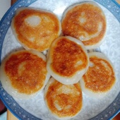 东北粘火勺粘火烧粘糕老式 粘火勺红小豆馅火烧特产糕点现做现卖