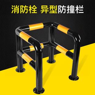 山东钢管挡车器U型护栏停车位阻车器定位防撞杆桩挡车杆位限位器