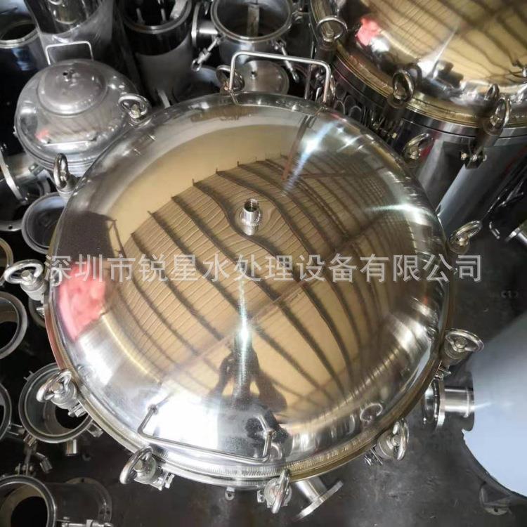 304滤芯式保安精密过滤器农村井水质过滤器机械过滤器17芯40寸