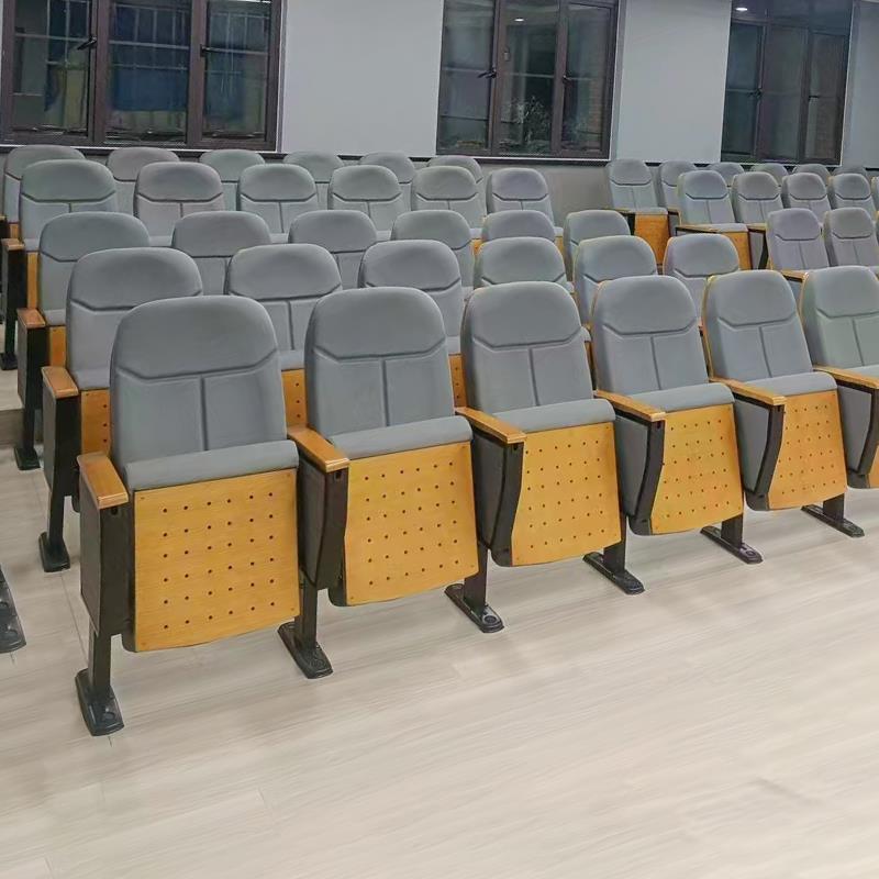 礼堂椅排椅报告厅电影院座椅带写字板学校阶梯教室会议室连排椅子