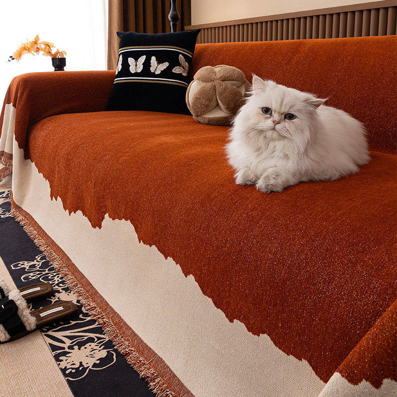 沙发盖布巾全包防猫抓四季通用简约级感坐垫沙发套罩防滑盖毯子,居家布艺,沙发垫,淘宝优惠券,粉丝福利购,淘宝优惠卷