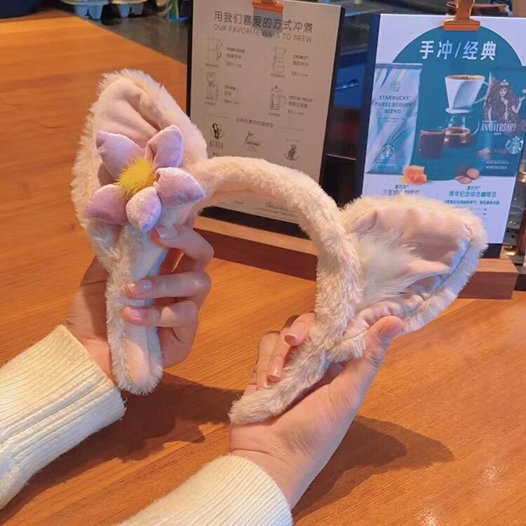 新款可爱头箍女可爱猫耳朵发饰兔子发夹流行发箍发卡洗脸头饰
