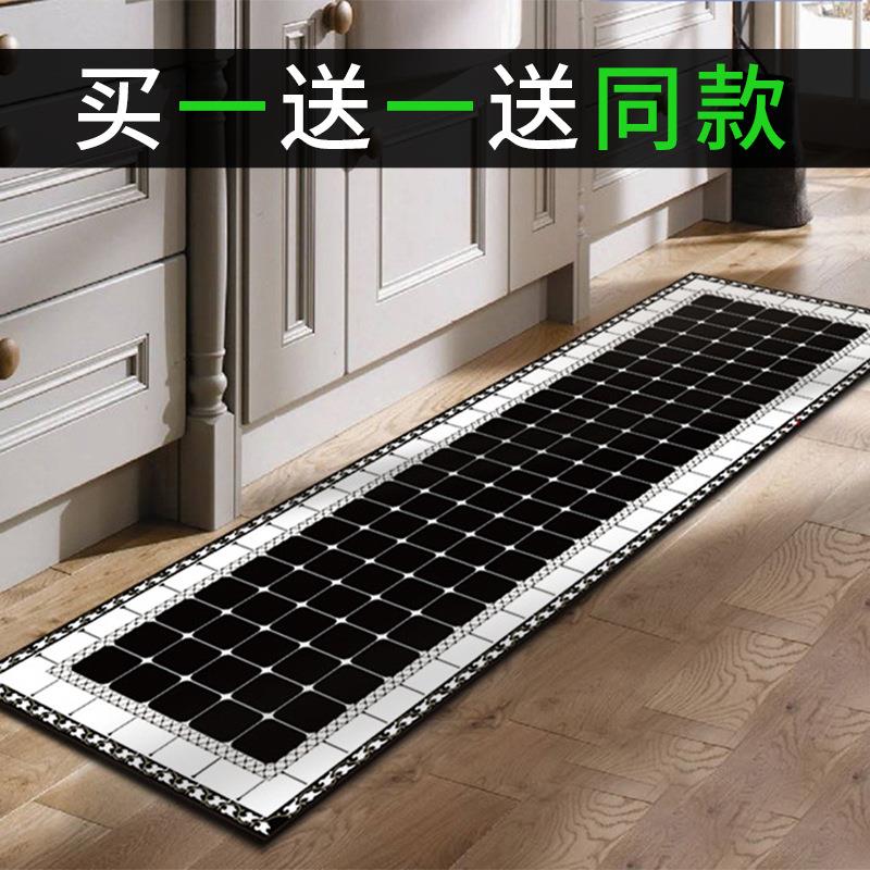 厨房地垫家用长条垫子门垫进门门口脚垫地垫地毯
