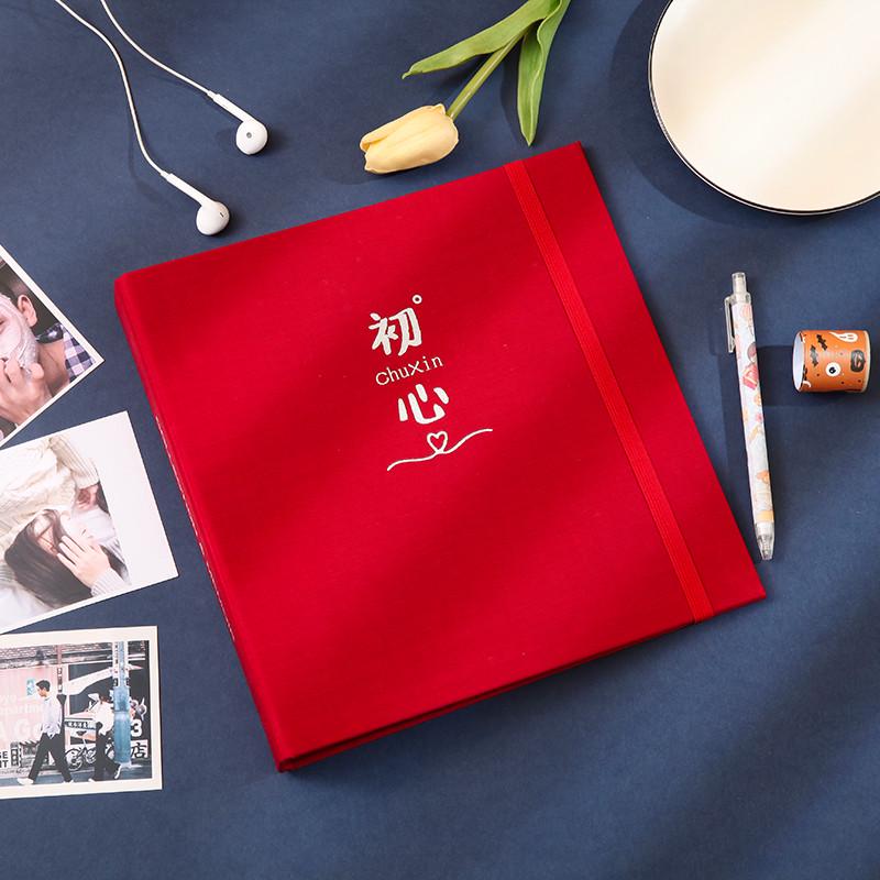 bb4c批发diy回忆录5寸6寸相册手工本可写字情侣恋爱插页式记