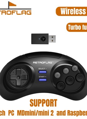 RETROFLAG Classic Wireless 2.4g Gaming Controller MDmini