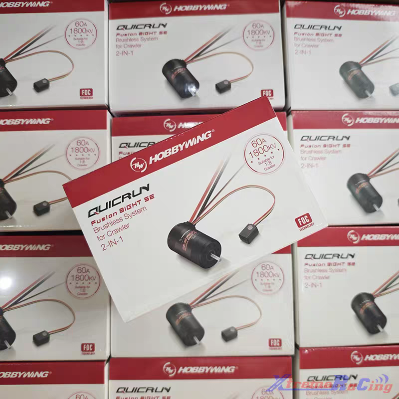 HobbyWing好盈 Fusion 8IGHT SE 无刷防水 1/8攀爬一体机 1800KV