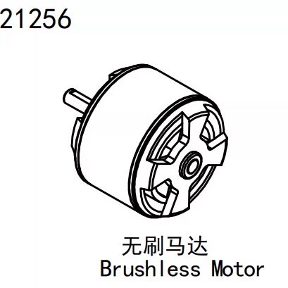 易控 YK4107PRO无刷  1/10仿真途乐攀爬车 2100KV无刷马达 21256