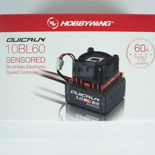 HobbyWing好盈酷跑QuicRun 1/10漂移平跑车60A有感无刷电调10BL60