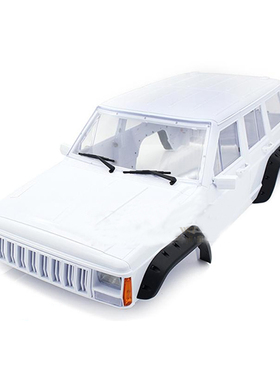 TRX4仿真车壳AX 313/ 324 轴距KIT版切诺基车壳 白色硬壳 现货