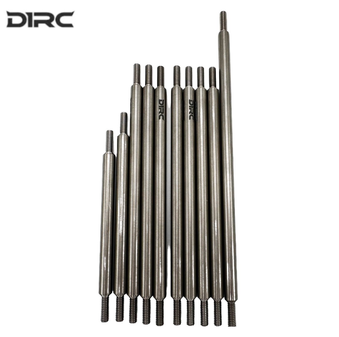 D1RC TC4钛合金拉杆套装适配Crossrc EMO XX 1/6 剑龙4X4拉力