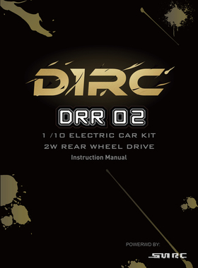 SNRC DRR02 DRR-02 2WD 后置后驱漂移车 说明书 爆炸图
