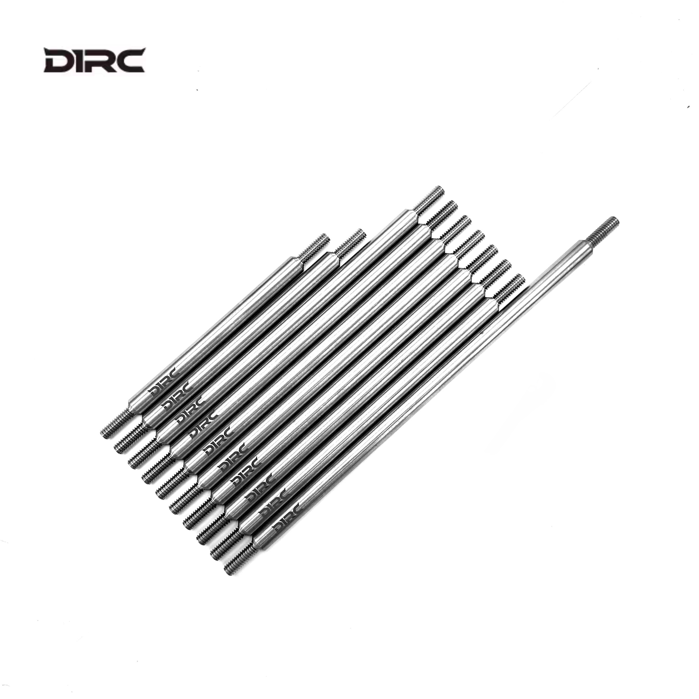 D1RC TC4钛合金拉杆套装适配Crossrc EMO XX 1/6 剑龙4X4拉力