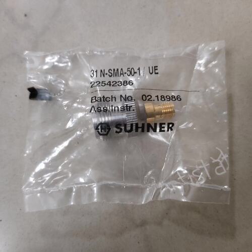 huber suhner转接头31 N-SMA-50-1/U