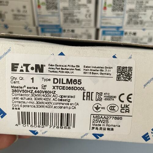 议价接触器DILM65DILM50DILM80