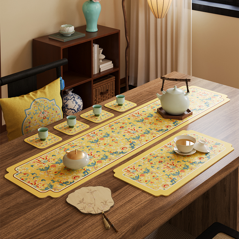 丹青物语茶席可定制新中式