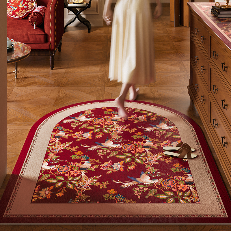 中式国风进门入户地垫