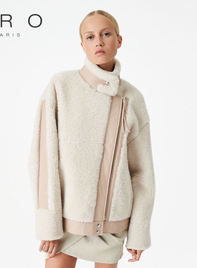 IRO NIGHT 2025年冬季轻奢女装皮毛一体短外套WP06DENMARK22W