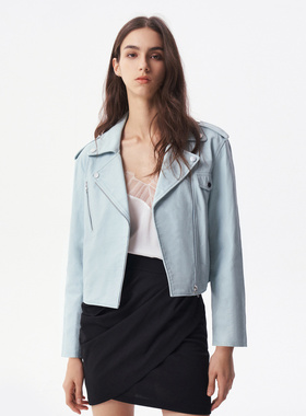 IRO NIGHT 2026年春季轻奢女装机车风甜酷皮衣外套IWF344X00800