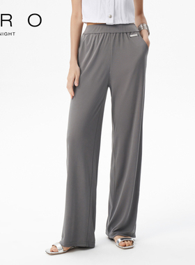 IRO NIGHT 2026年春季纯色休闲裤长款松紧腰IWT352K02100