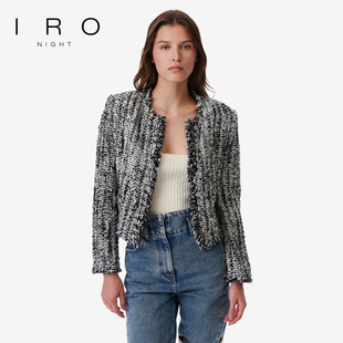 2025年春秋编织小香风外套WM07SILGO23W 曾黎同款 IRO Night