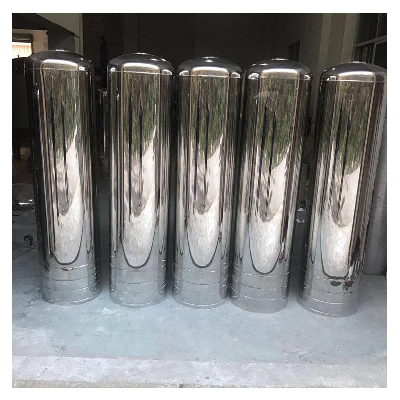 厂家直销不锈钢仿玻璃钢罐Ф400*1650*2.0不锈钢过滤器软化罐