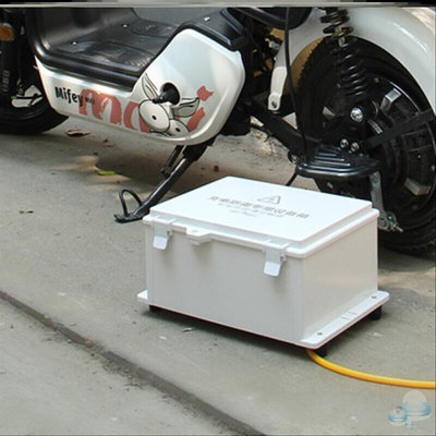 室外电动电瓶车充电器保护罩防水防盗防雨保护套收纳收纳盒盒子