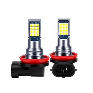 适用11-23款大通V80超亮LED爆闪雾灯15黄金眼17灯泡19大通V80改装