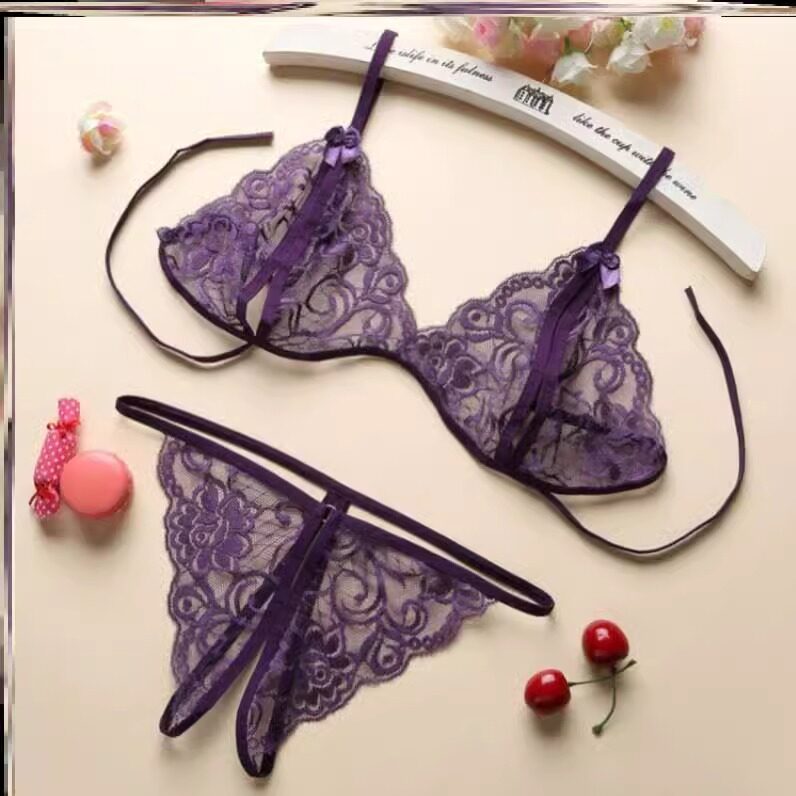 情侣内裤情侣款激情丁字女内c字库平角裤新款套装性感夜火辣蕾丝