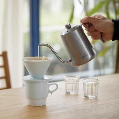 CAFEDEKONA Friday不锈钢手冲壶细口壶咖啡长嘴壶家用户外复古