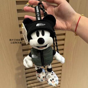 米奇公仔手机背夹挂件可爱玩偶背包钥匙扣送女生礼物包包挂件装饰