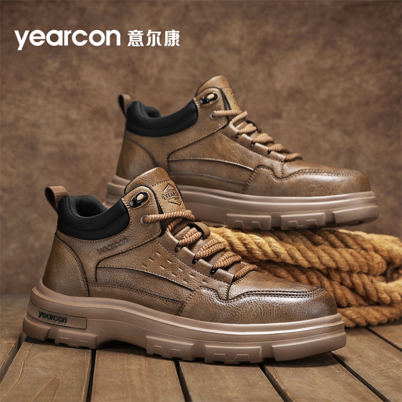 意尔康男鞋官方旗舰店正品