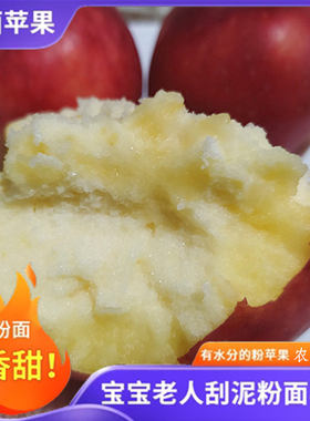 山东新鲜粉面沙甜苹果红星苹