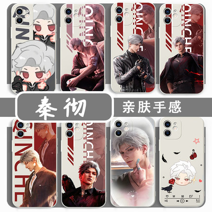 恋与深空秦彻适用opporeno12手机壳新款11pro套1+ace3乌鸦哥findx7周边ultra谷子reon9por游戏一加55男款k10+