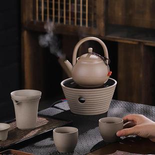 新款 电陶炉烤奶家用 围炉煮茶一整套电碳两用茶壶中式 茶壶茶杯套装