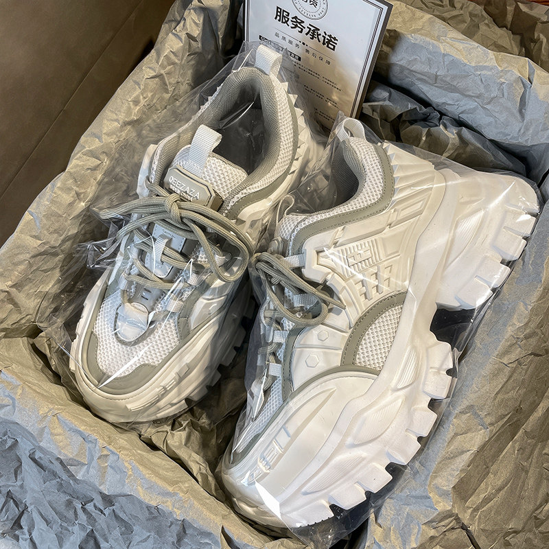 宇宙碳刃男女情侣2026春季新款厚底老爹鞋增高运动休闲鞋高级感潮,流行男鞋,老爹鞋,淘宝优惠券,粉丝福利购,淘宝优惠卷