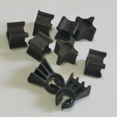 钢筋塑料保护层垫块构件厂固定卡扣1.5带夹梁上平垫马镫四柱垫块