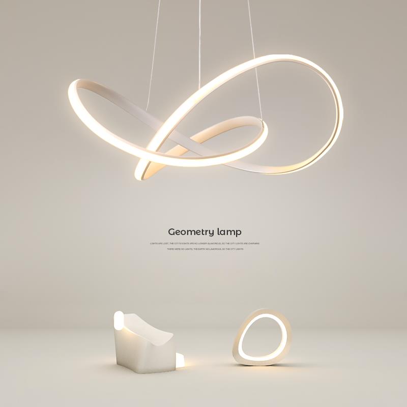 大气客厅灯led吊灯个性现代简约创意房间主卧室灯书房饭厅灯灯具